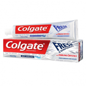 COLGATE FRESH CONFIDENCE FLUORIDE TOOTHPASTE COOLING CRYSTALS 125 ML